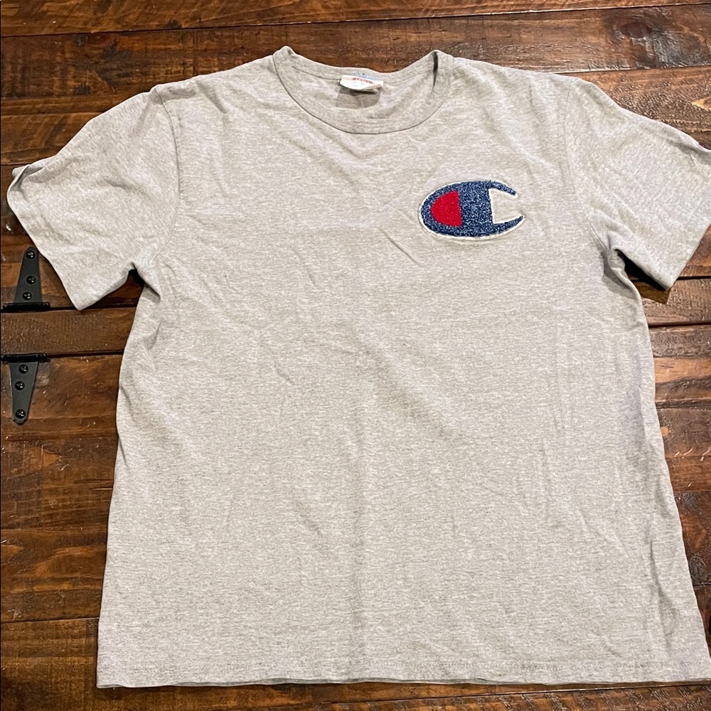 Champion Heather Gray Logo T-Shirt
